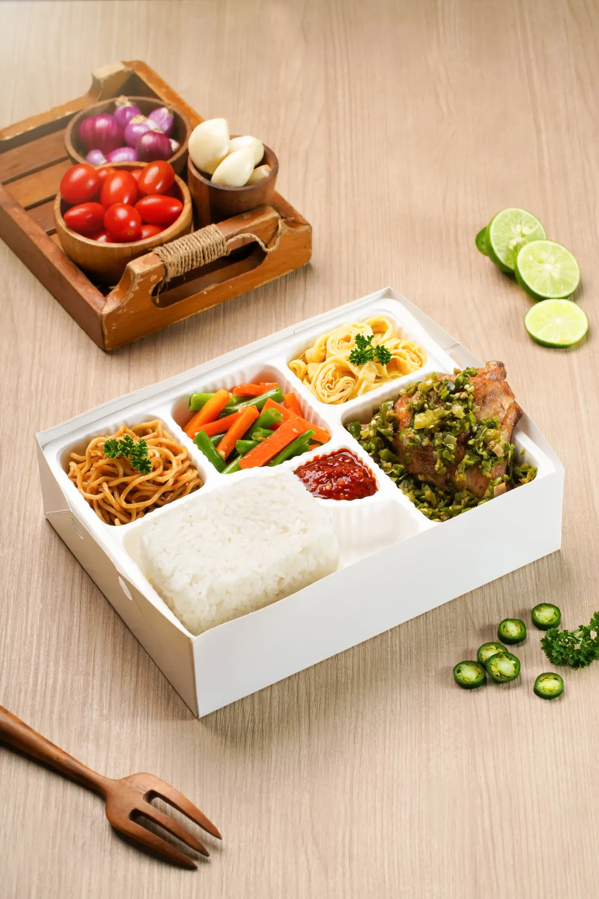 Nasi Ayam Cabe Ijo