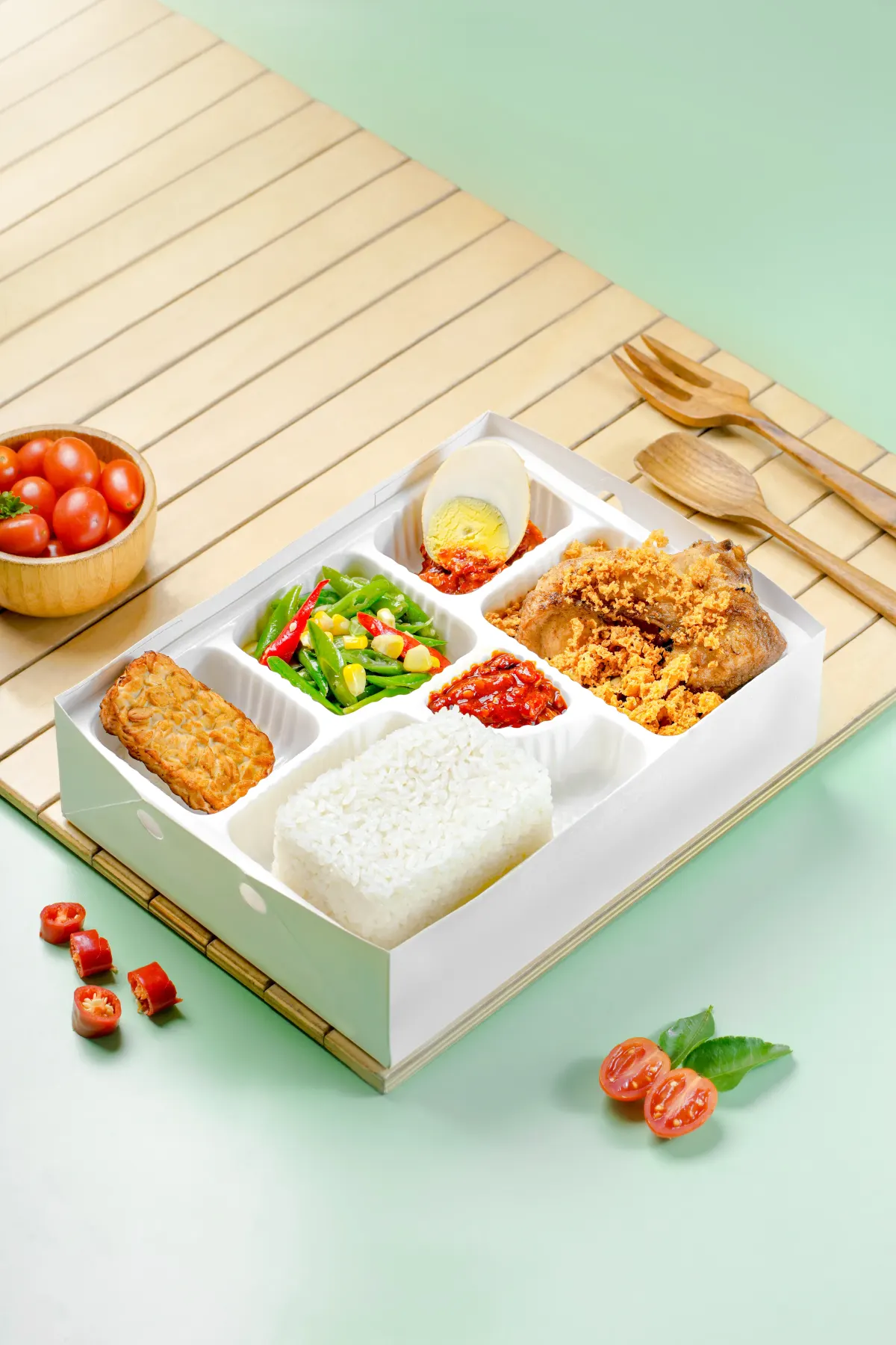 Nasi Ayam Kremes