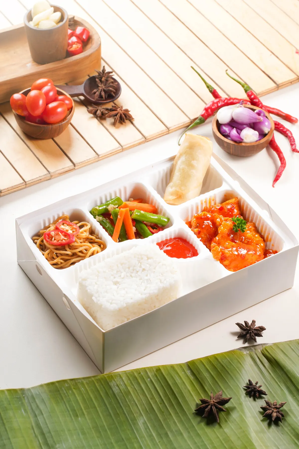 Nasi Ayam Saos Merona